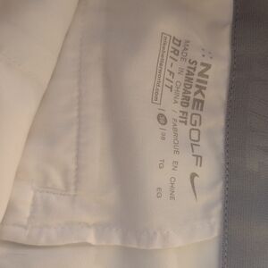 Nike Golf White Dri-FIT Polo